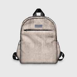 Детский рюкзак Текстура мокрый бетон бежевый, цвет: 3D-принт