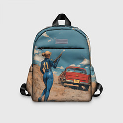 Детский рюкзак Fallout девушка и старое авто