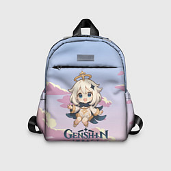 Детский рюкзак Genshin Impact чиби Паймон, цвет: 3D-принт