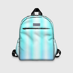 Детский рюкзак Neon white blue lines, цвет: 3D-принт