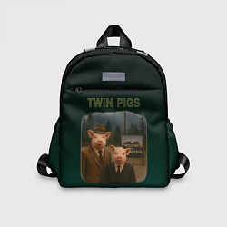 Детский рюкзак Twin Pigs пародия