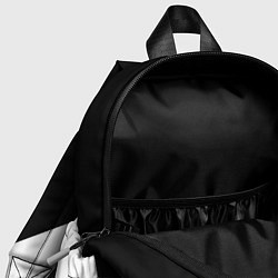 Детский рюкзак Манчестер Юнайтед полосы, цвет: 3D-принт — фото 2