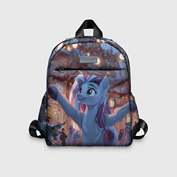 Детский рюкзак Лошадка наслаждается новым годом