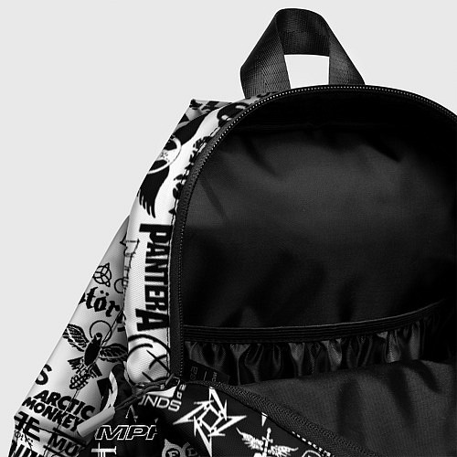 Детский рюкзак Juventus рок музыка / 3D-принт – фото 4