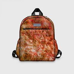 Детский рюкзак Абстракция - bright red, цвет: 3D-принт