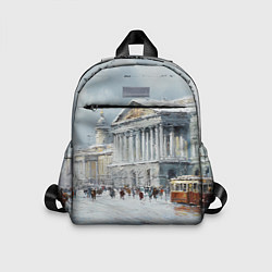 Детский рюкзак Зимний Питер красками