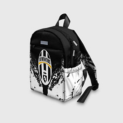 Детский рюкзак Ювентус краски всплеск текстура, цвет: 3D-принт — фото 2