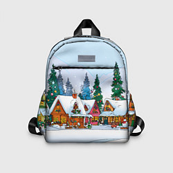 Детский рюкзак Новогодник дворик