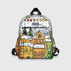 Детский рюкзак Новогодний снегопад