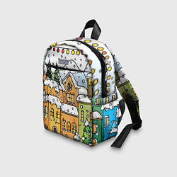 Детский рюкзак Новогодний снегопад, цвет: 3D-принт — фото 2