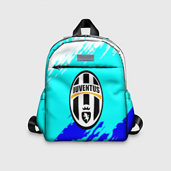Детский рюкзак Ювентус краски штрихи текстура, цвет: 3D-принт