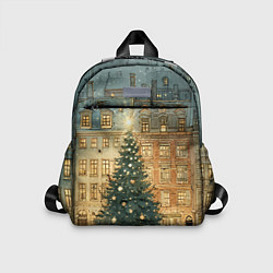 Детский рюкзак Новогодний старый город