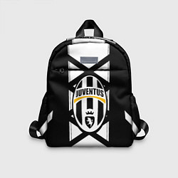 Детский рюкзак Ювентус геометрия полосы линии, цвет: 3D-принт