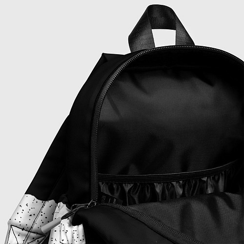 Детский рюкзак Реал Мадрид лого ночь текстура / 3D-принт – фото 4