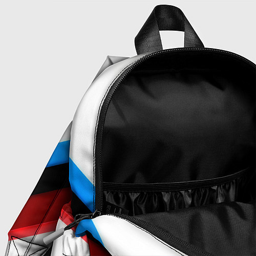 Детский рюкзак Бавария Мюнхен геометрия спорт / 3D-принт – фото 4