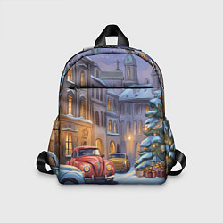 Детский рюкзак Новогодний снежный двор