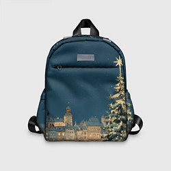 Детский рюкзак Новогодняя атмосфера в городе