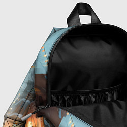 Детский рюкзак Новогодняя елочка, цвет: 3D-принт — фото 2