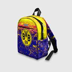 Детский рюкзак Borussia краски, цвет: 3D-принт — фото 2