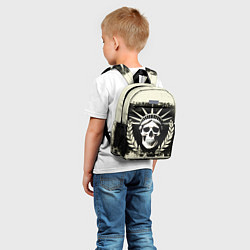 Детский рюкзак Череп статуя свободы, цвет: 3D-принт — фото 2