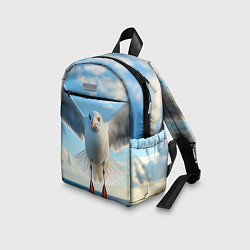 Детский рюкзак Чайка над волной, цвет: 3D-принт — фото 2