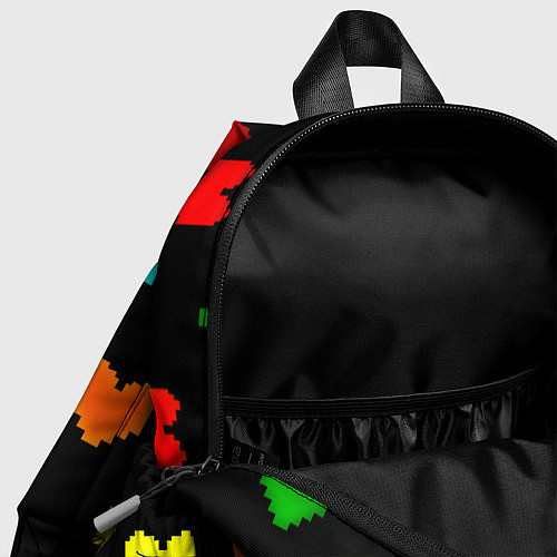 Детский рюкзак Borussia сердца паттерн / 3D-принт – фото 4