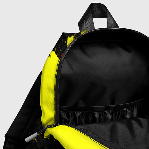 Детский рюкзак Borussia краски штрихи / 3D-принт – фото 4