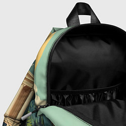 Детский рюкзак Классика у подножия гор, цвет: 3D-принт — фото 2