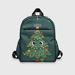 Детский рюкзак Новогодняя елочка с огоньками