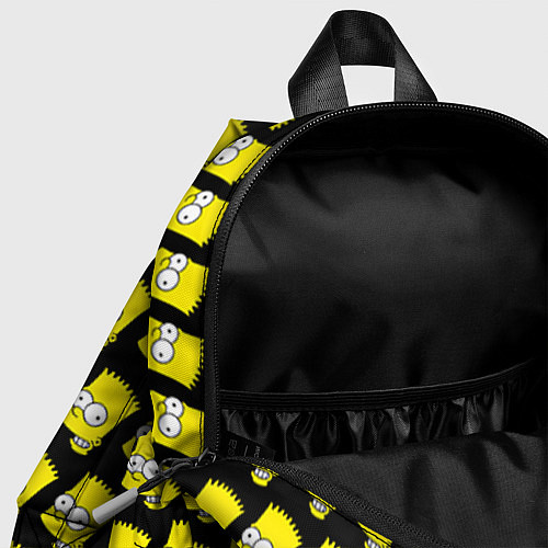 Детский рюкзак Барт Симпсон: узор / 3D-принт – фото 4