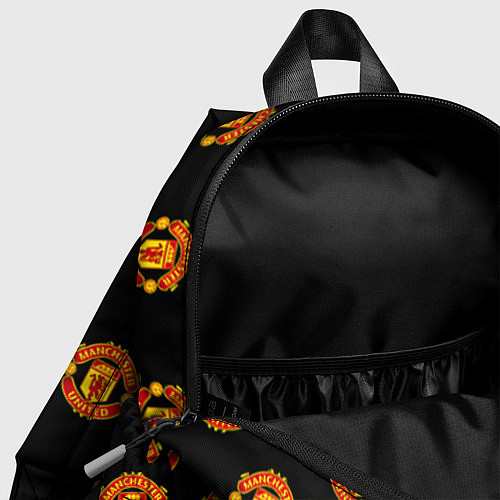 Детский рюкзак Manchester United Pattern / 3D-принт – фото 4