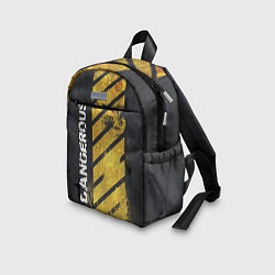 Детский рюкзак DANGEROUS, цвет: 3D-принт — фото 2