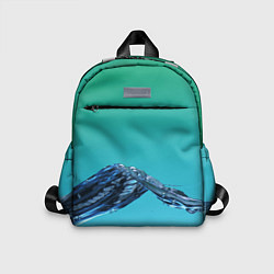 Детский рюкзак Зеленая вода, цвет: 3D-принт