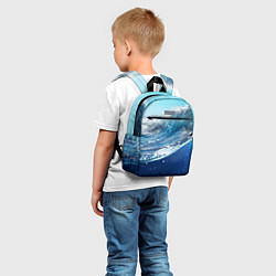 Детский рюкзак Стихия воды, цвет: 3D-принт — фото 2