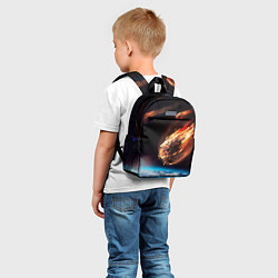 Детский рюкзак Метеориты, цвет: 3D-принт — фото 2