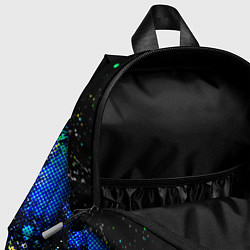 Детский рюкзак Брызги красок, цвет: 3D-принт — фото 2