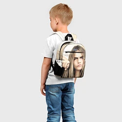 Детский рюкзак Cara Delevingne, цвет: 3D-принт — фото 2