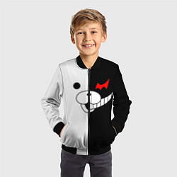 Бомбер детский Monokuma, цвет: 3D-черный — фото 2