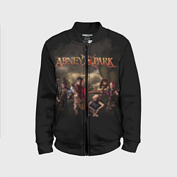 Бомбер детский Abney Park, цвет: 3D-черный