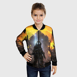 Бомбер детский Titanfall: Robots War, цвет: 3D-черный — фото 2