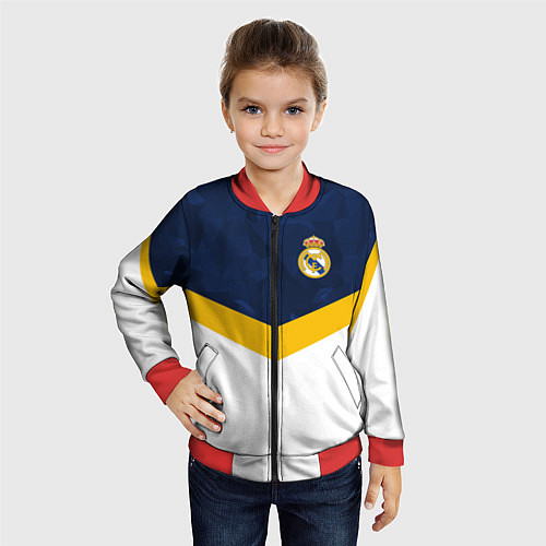 Детский бомбер Real Madrid FC: Sport / 3D-Красный – фото 4