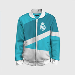 Бомбер детский FC Real Madrid: Sport Geometry, цвет: 3D-белый