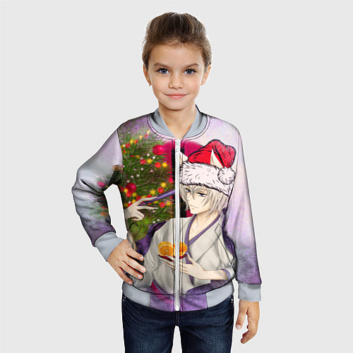 Детский бомбер Kamisama Hajimemashita / 3D-Серый – фото 4
