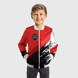 Бомбер детский FC Arsenal: Original, цвет: 3D-белый — фото 2