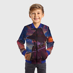 Бомбер детский KonoSuba, цвет: 3D-синий — фото 2