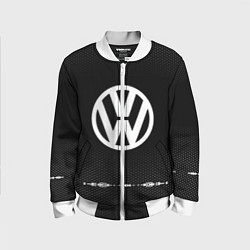 Детский бомбер Volkswagen: Black Abstract