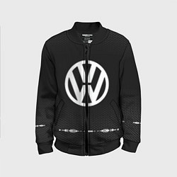 Детский бомбер Volkswagen: Black Abstract