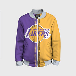 Бомбер детский NBA: LA Lakers, цвет: 3D-серый