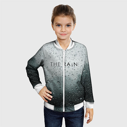 Детский бомбер The Rain / 3D-Белый – фото 4