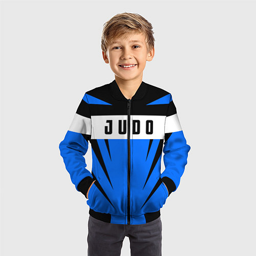 Детский бомбер Judo Fighter / 3D-Черный – фото 3